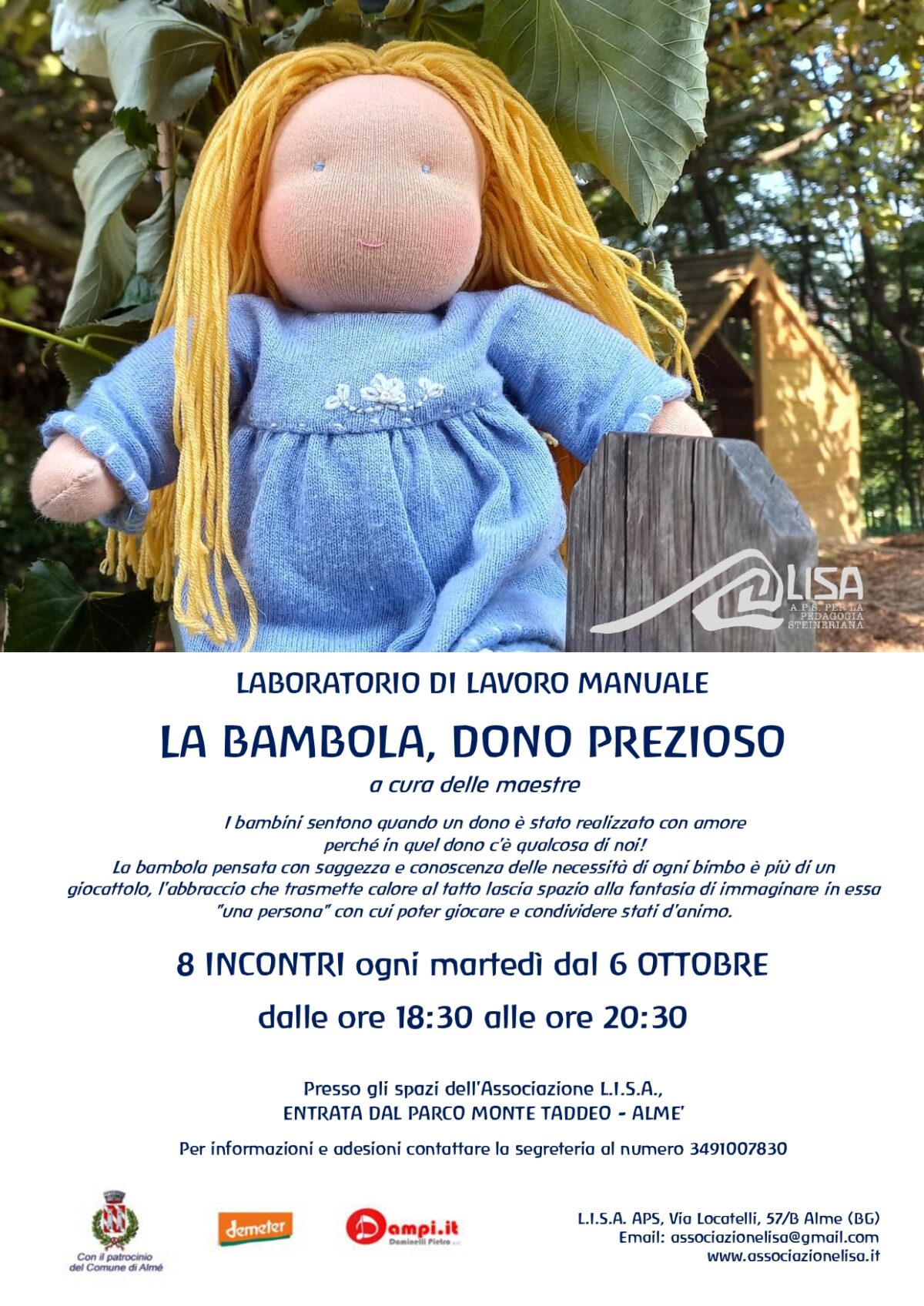 Laboratorio “La Bambola, un dono prezioso”