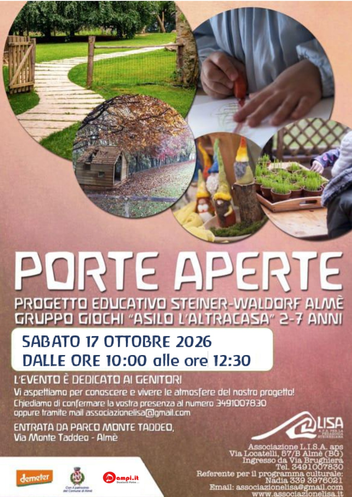 Porte Aperte  “asilo Altracasa”