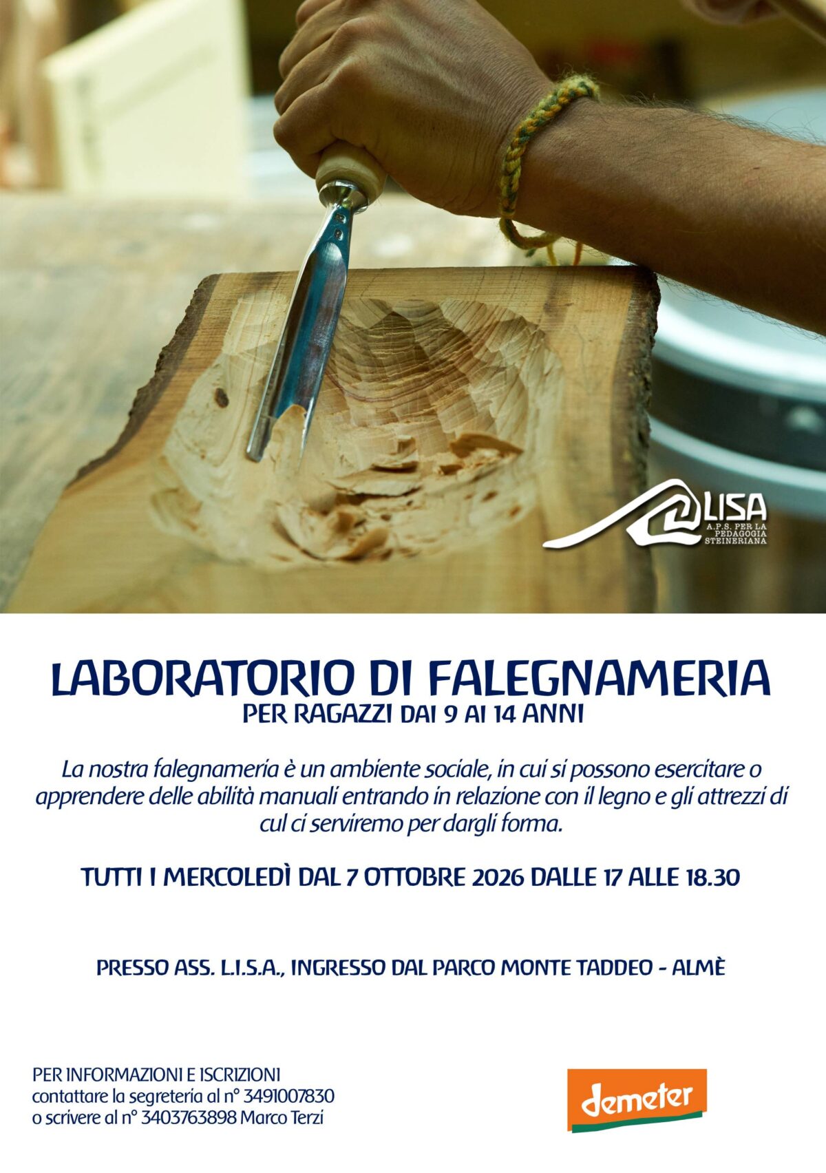 Laboratorio di Falegnameria